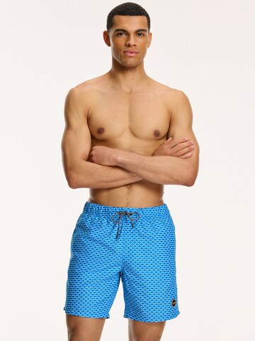 Shorts de bain Shiwi en bleu : devant