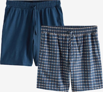 Next Pyjamashorts in Blau: Vorderseite