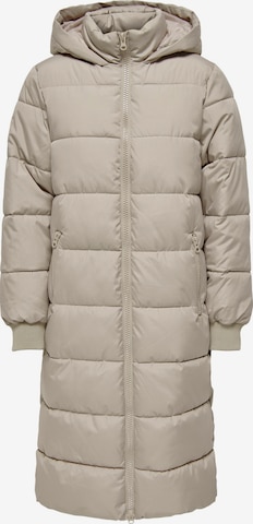 JDY Χειμερινό παλτό 'Viskas' σε γκρι: μπροστά