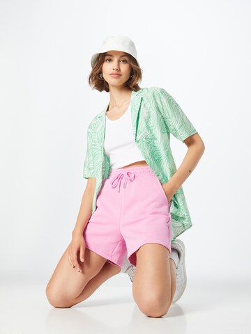 SISTERS POINT Loosefit Shorts 'PEVA' in Pink