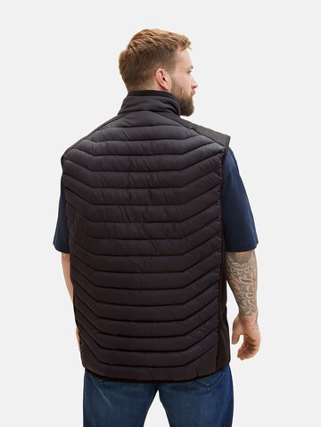 TOM TAILOR Men + Vest i sort