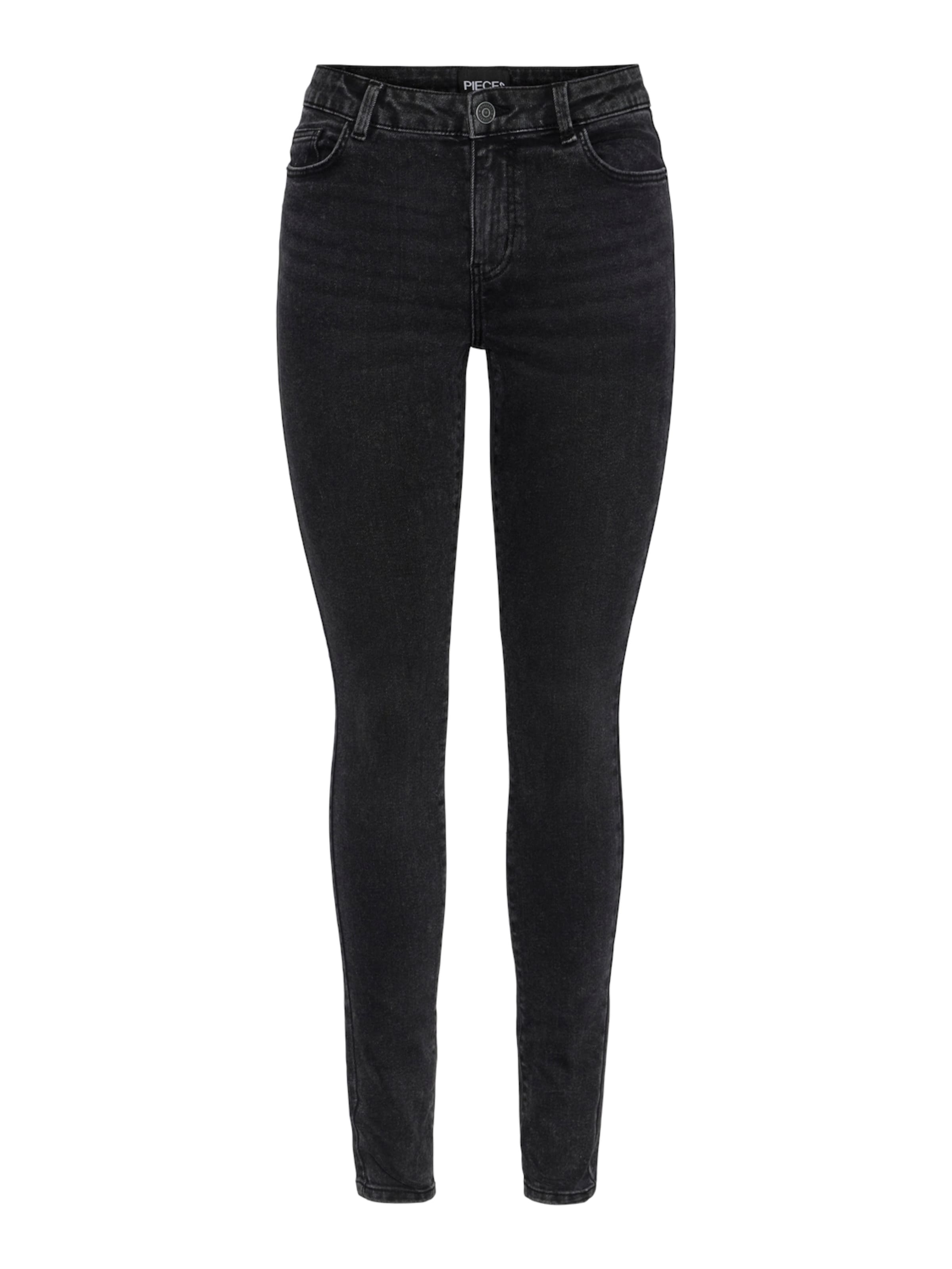 Skinny Jeans 'PCDANA' de la PIECES pe gri: față