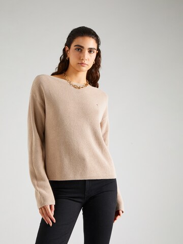 TOMMY HILFIGER Pullover i beige: forside