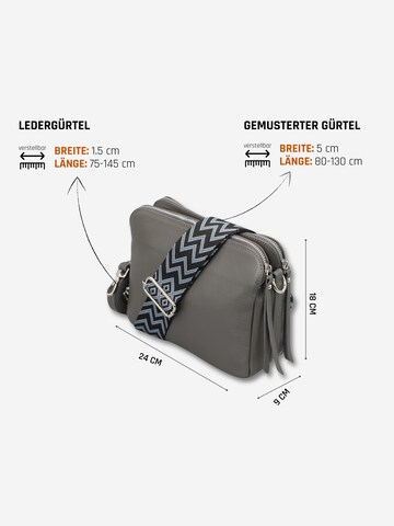 Adel Bags Shoulder Bag 'MARA' in Grey