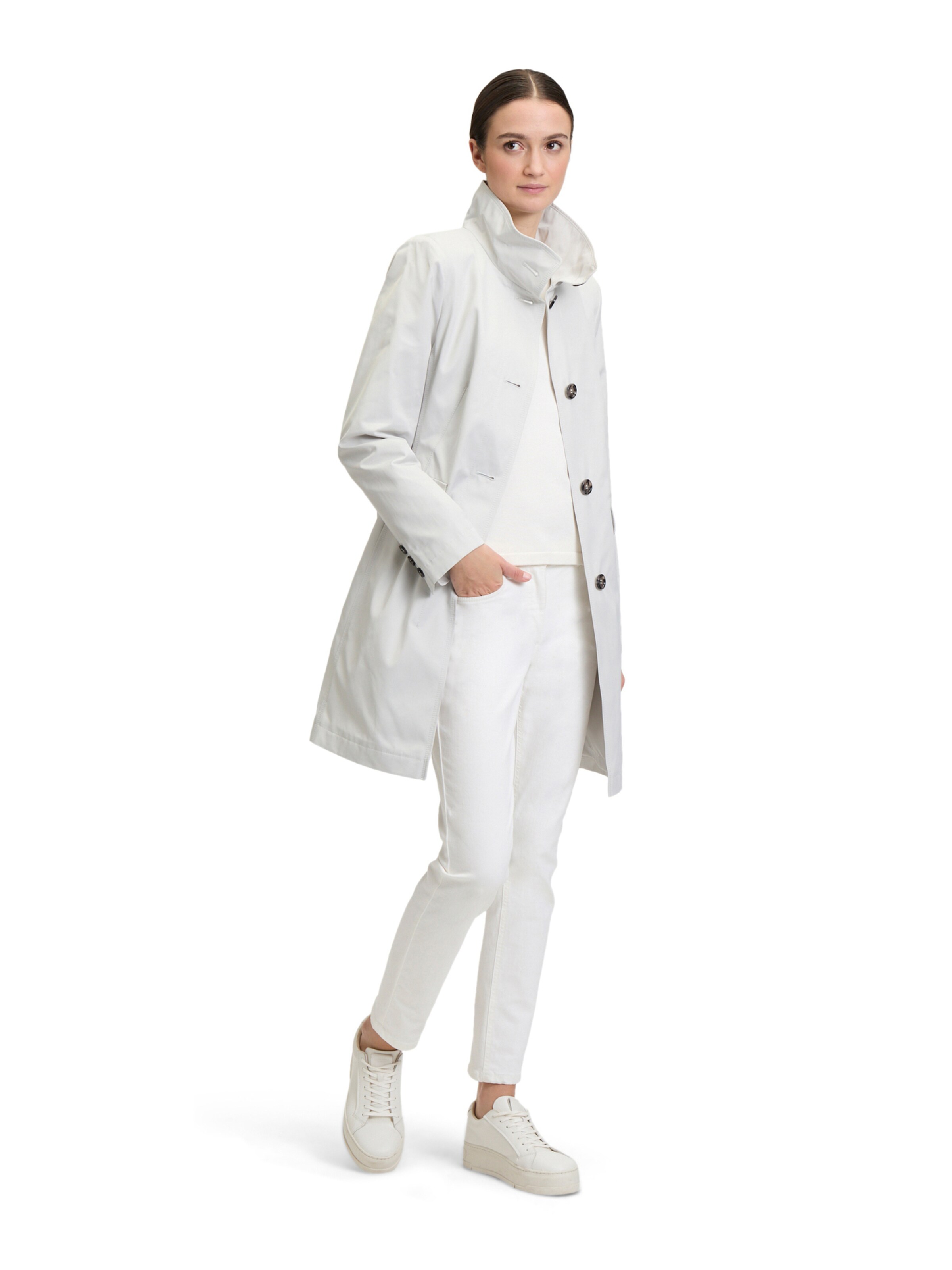 GIL BRET Between-seasons coat in White