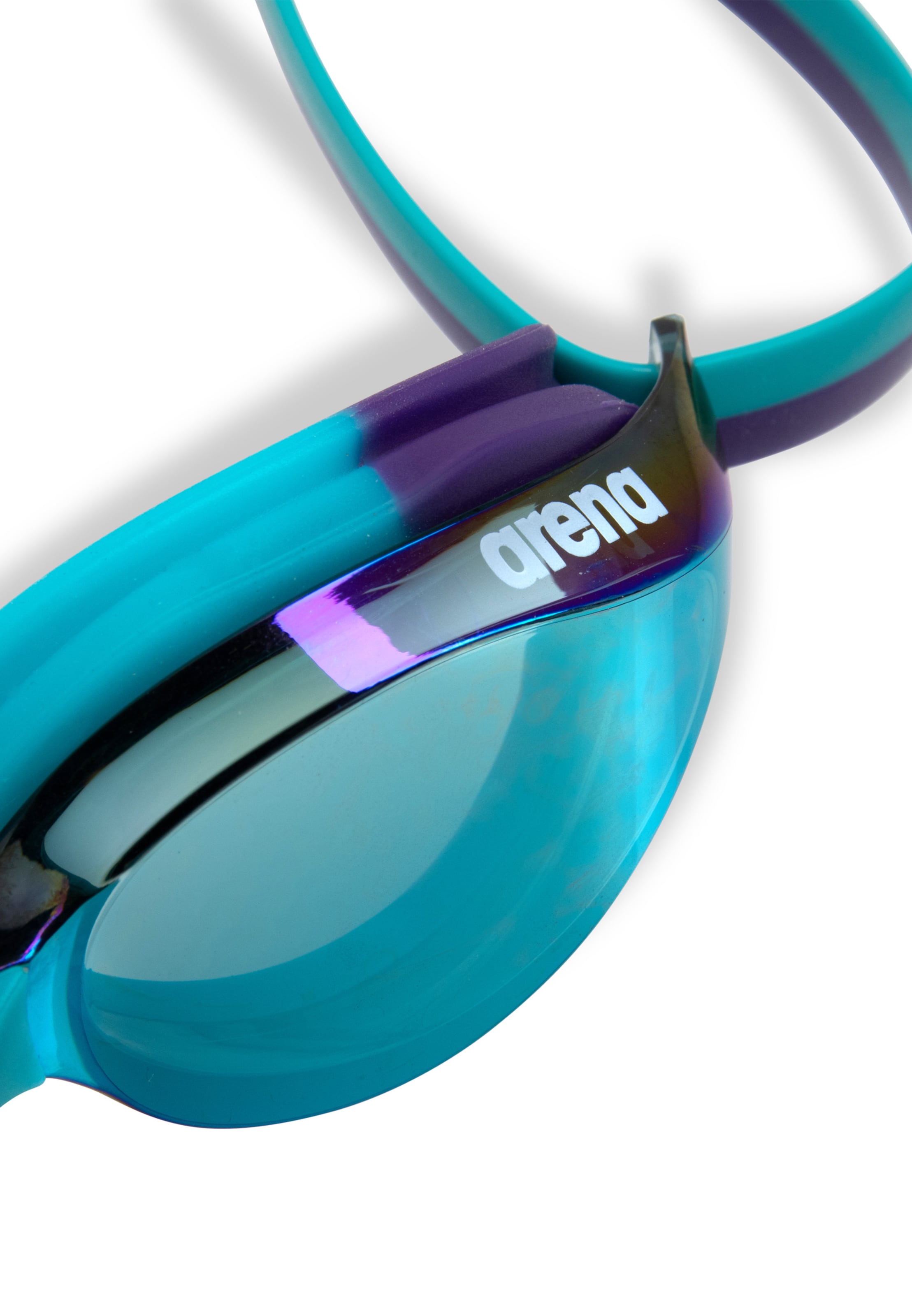 Lunettes 'Python Mirror' ARENA en bleu