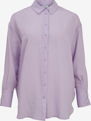 VILA - Blusa 'Valia' em roxo: frente