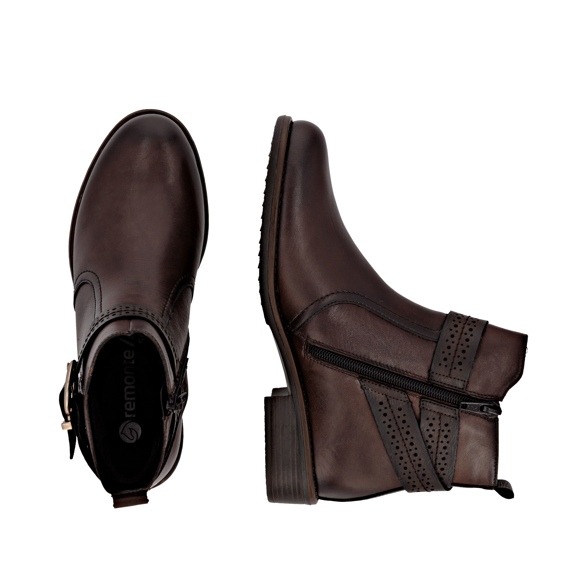 REMONTE Ankle Boots in Brown