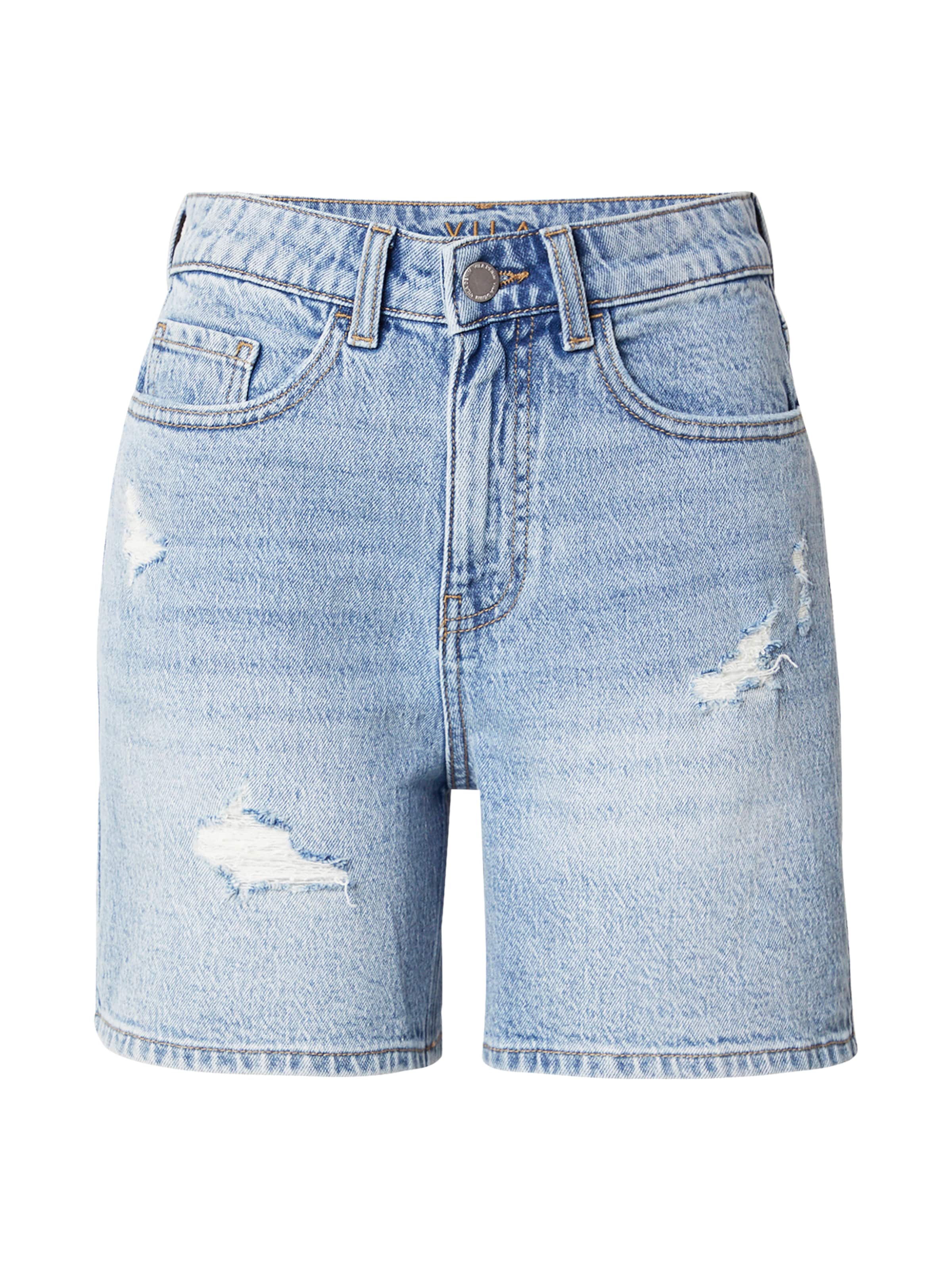 VILA Regular Farkut 'VIJAF' värissä sininen: etupuoli