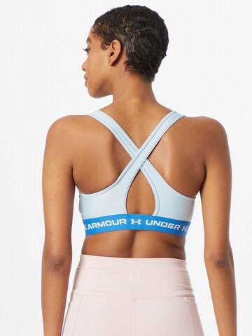 UNDER ARMOUR Bustier Sport-BH in Blau