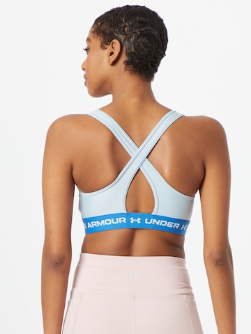 UNDER ARMOUR Bustier Športni nederček | modra barva