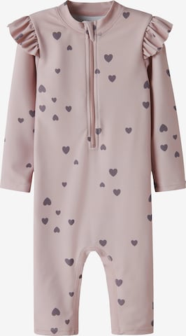 purpurinė NAME IT UV apsauga 'NMFZIPPA': priekis