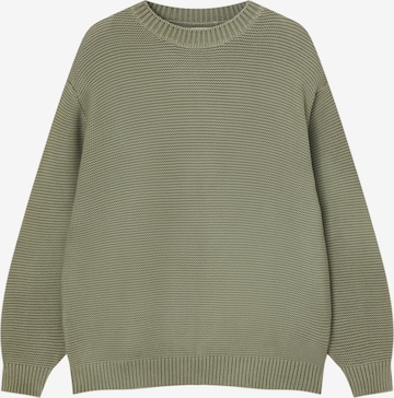 Pull&Bear Sweater in Green: front