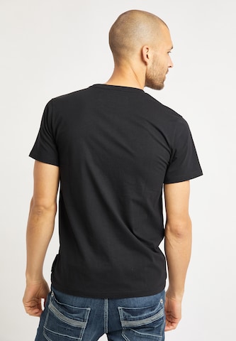T-Shirt 'Sullivan' BRUNO BANANI en noir
