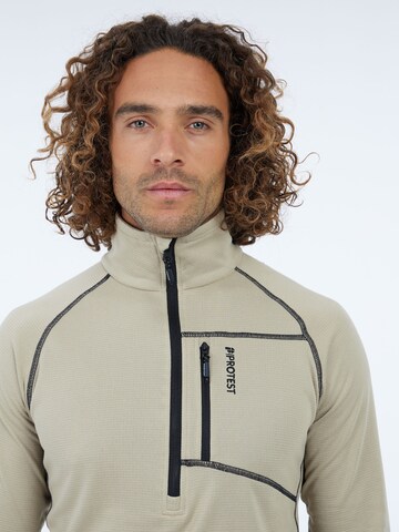 PROTEST Athletic Sweatshirt 'PRTRekody' in Brown