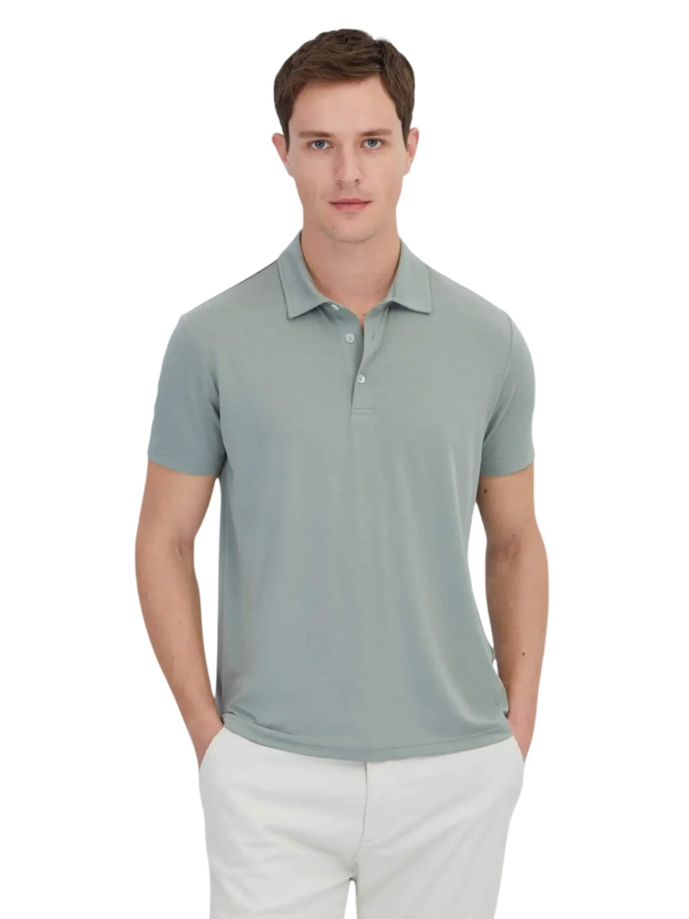 KİP Shirt in Groen: voorkant
