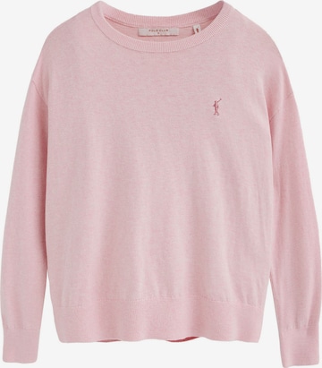 Polo Club Sweater in Pink: front