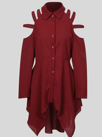 LapaPlus - Blusa 'Women Blouse' en rojo: frente