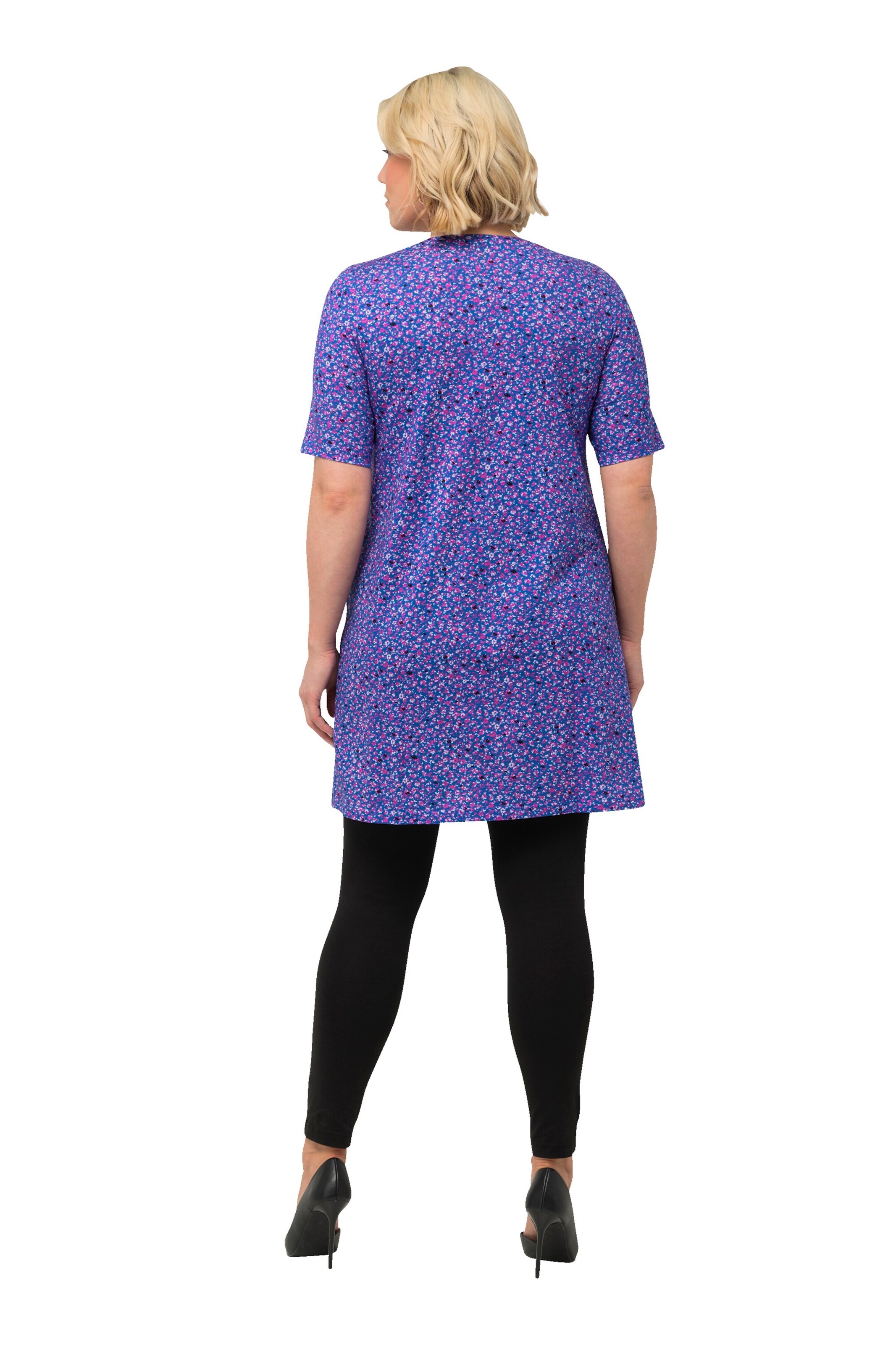 T-shirt Ulla Popken en bleu