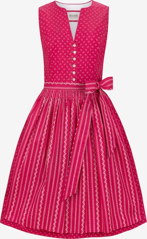 STOCKERPOINT Dirndl 'Fina' in Rood: voorkant