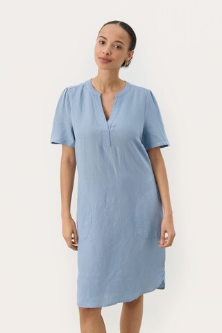 Robe fourreau 'AminasePW' Part Two en bleu : devant
