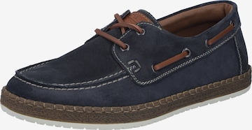 Rieker - Mocasines 'B5220' en azul: frente
