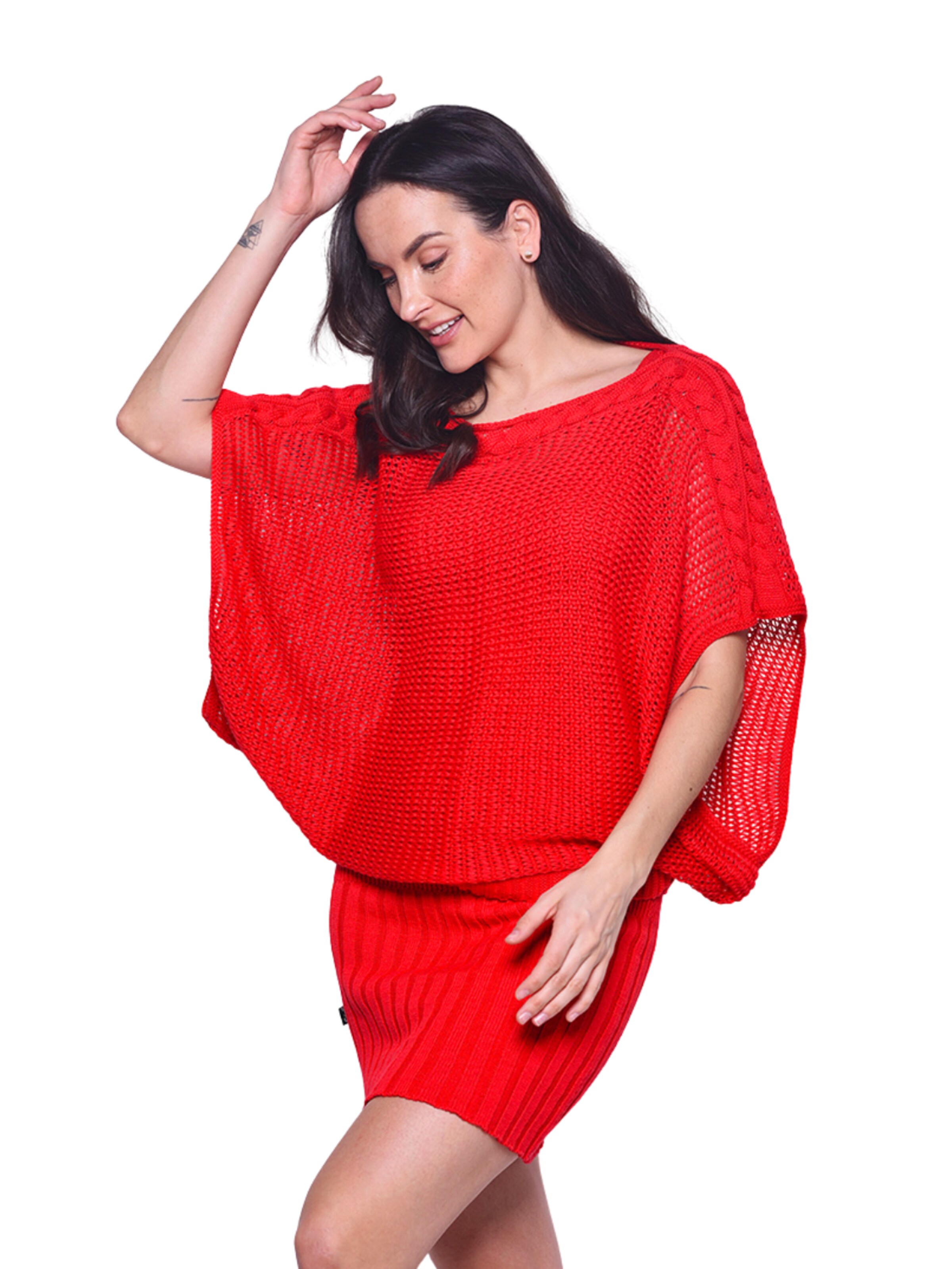 Süel knitwear - Jersey 'Birthday' en rojo