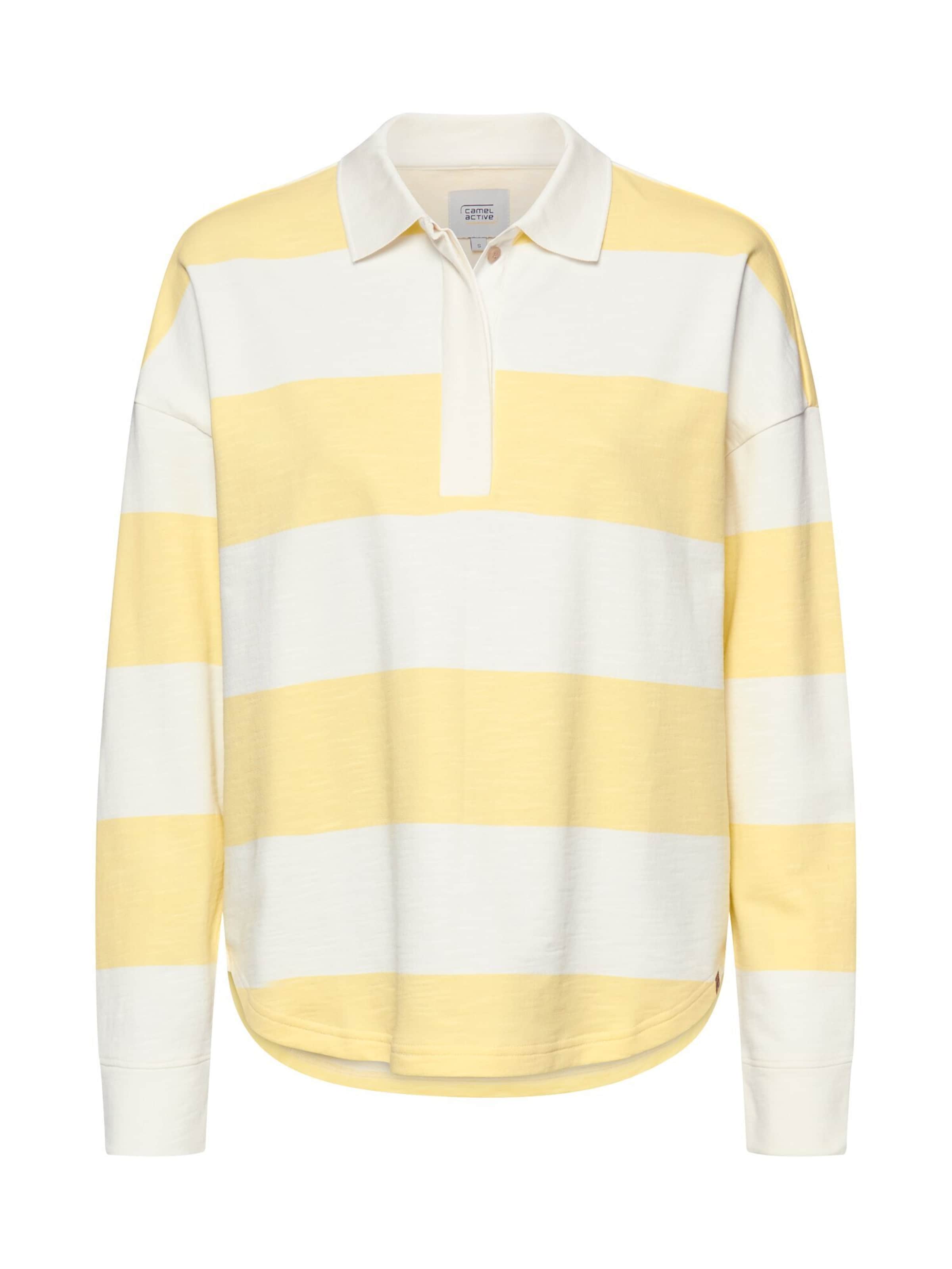 CAMEL ACTIVE Sweatshirt in Gelb: Vorderseite