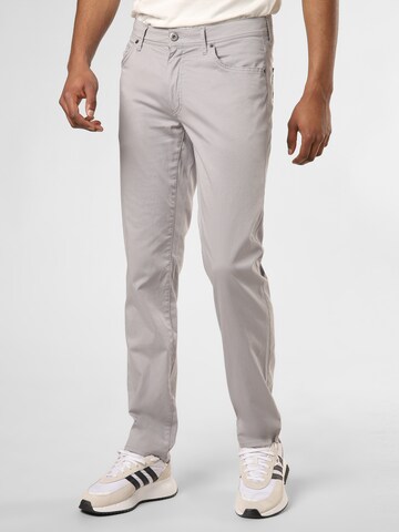 Regular Pantalon 'Cadiz' BRAX en gris : devant