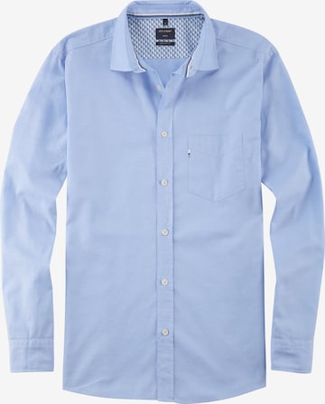 OLYMP Business Shirt in Blue: front