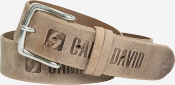 CAMP DAVID Belt in Beige: front