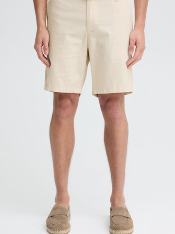 INDICODE JEANS - Regular Calças chino ' IDPassala ' em bege: frente