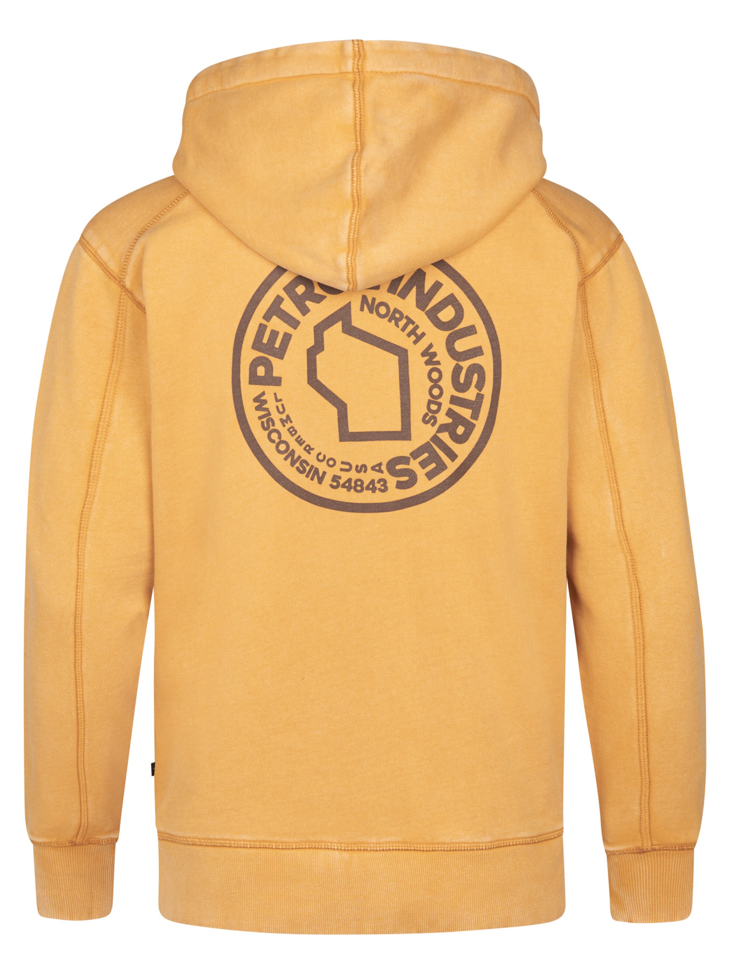 Petrol Industries Sweatshirt 'Monroe' in Orange