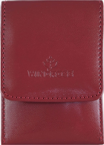 Boîte à bijoux 'Merino' WINDROSE en rouge : devant