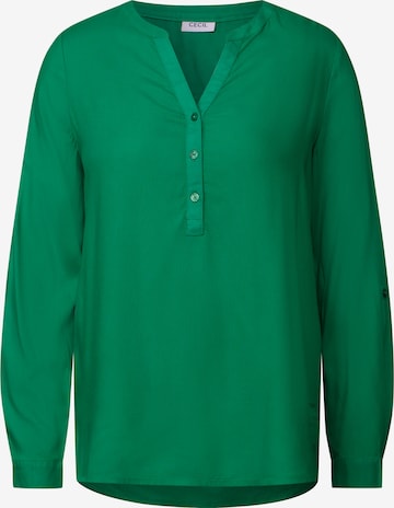 CECIL Bluse in Grün: Vorderseite