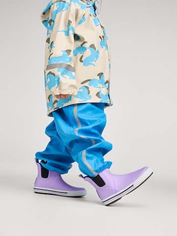 Bottes en caoutchouc Reima en violet : devant