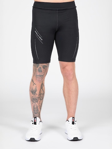Gorilla Wear Skinny Weatherproof pants in Black: front