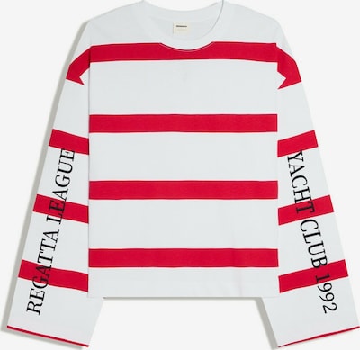 Bershka Paita koossa XS värissä punainen / musta / valkoinen, Tuotenäkymä