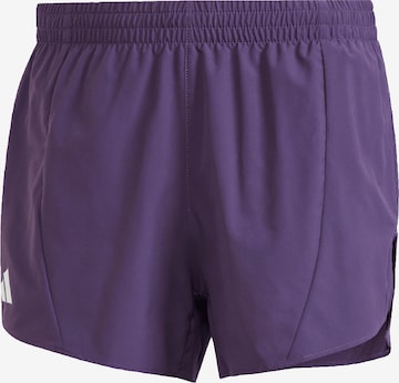 ADIDAS PERFORMANCE Spordipüksid 'Adizero Essentials', värv valge: eest vaates