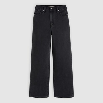 LEVI'S ® Laiad sääred Teksapüksid 'High Waisted Straight', värv must