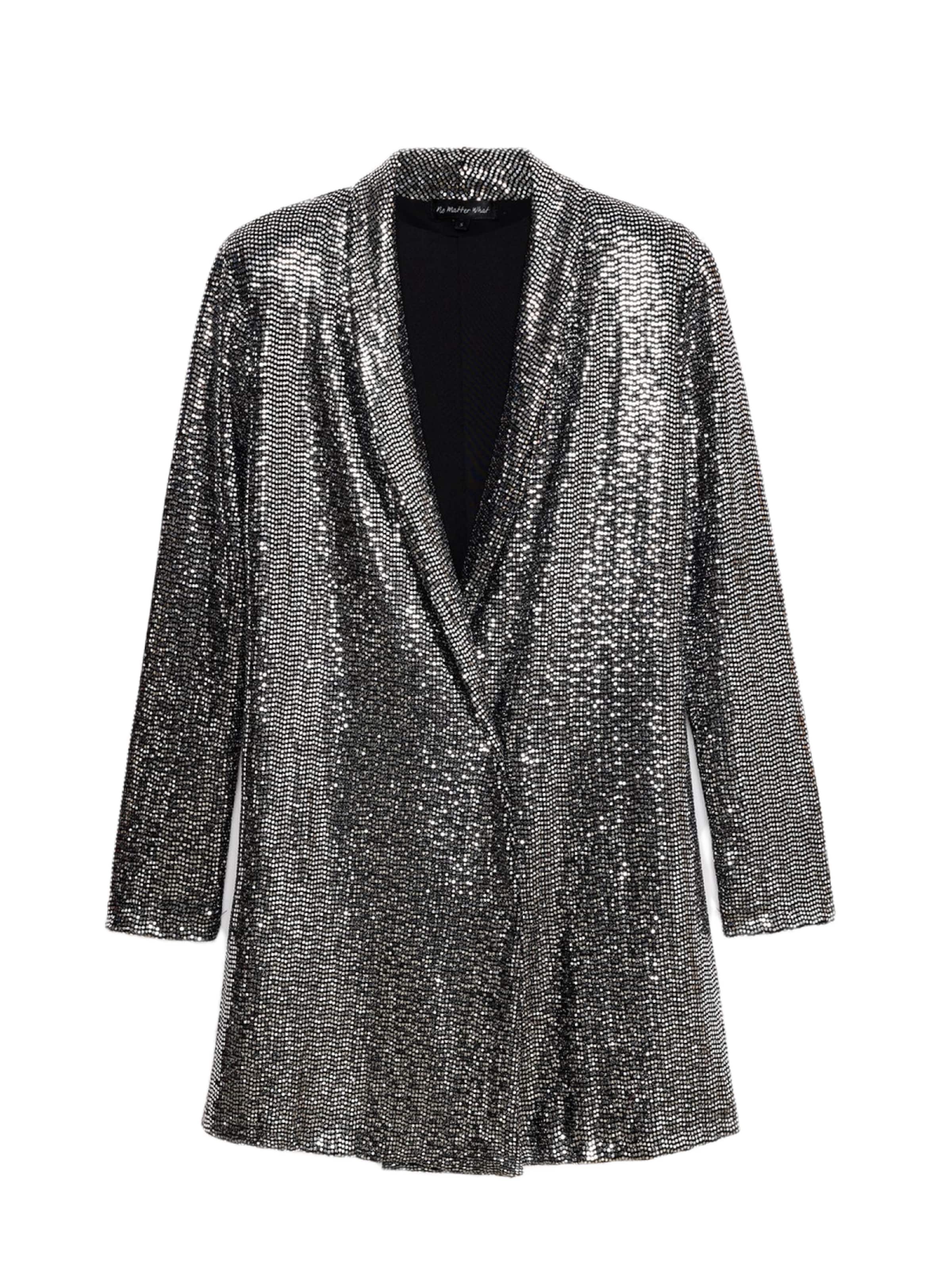 No Matter What Kleid in Grau: Vorderseite