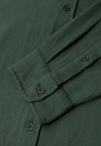 Street One MEN Slim fit Button Up Shirt in Green