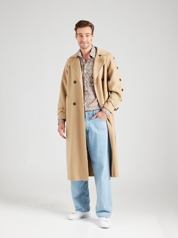 Slim fit Camicia 'JPRBLAACTIVE' di Jack & Jones Premium in beige