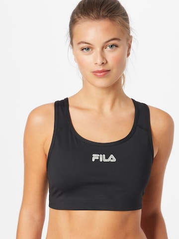 FILA - Bustier Sujetador 'Lea' en negro: frente