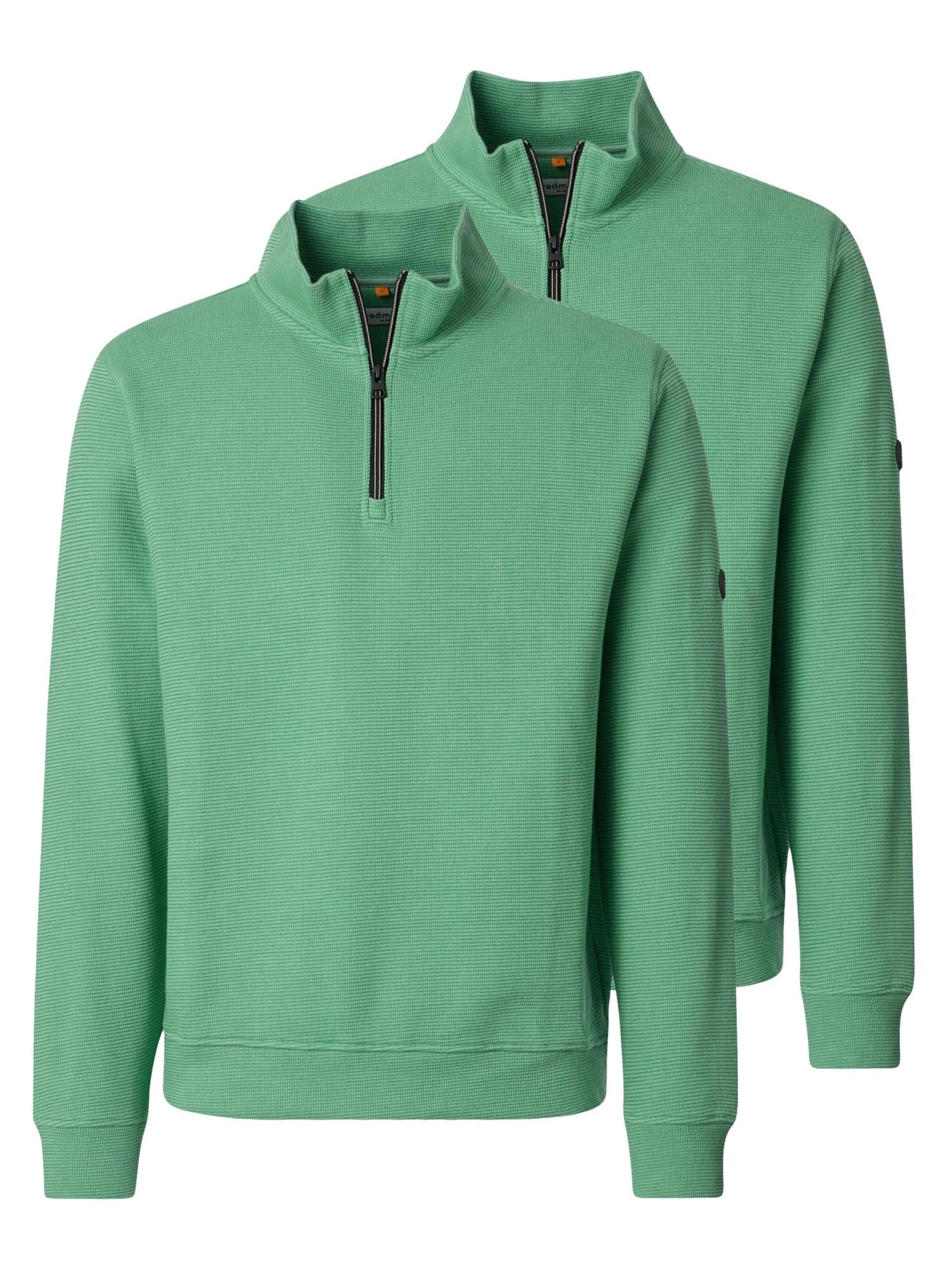 redmond Pullover 'Basic'‌‌‌‌‌‌‌‌‌ in Grün: Vorderseite