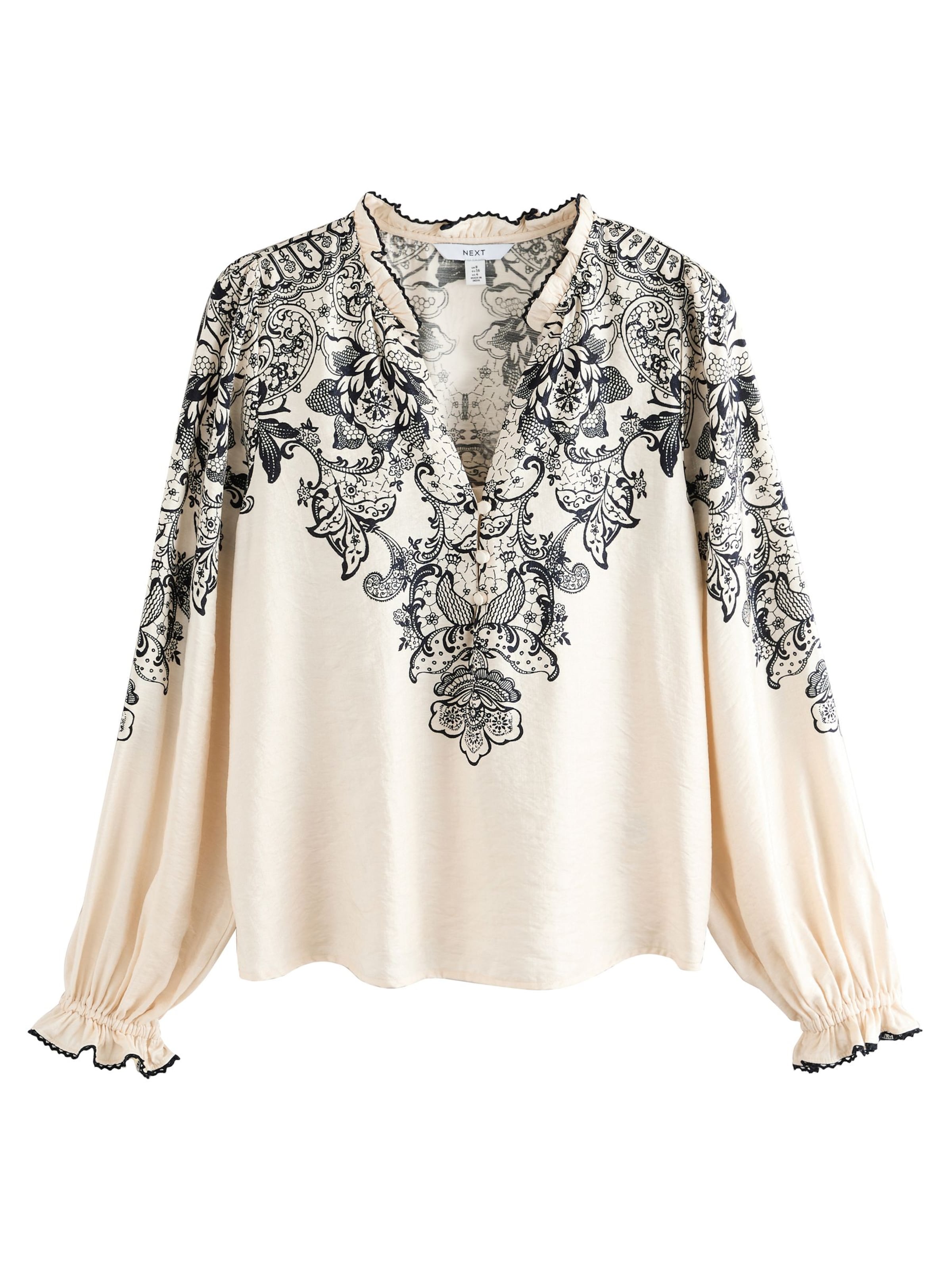 Bluză de la Next pe bej: față