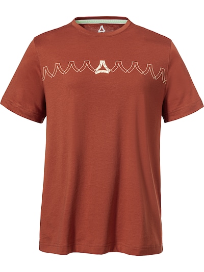 Schöffel Functioneel shirt 'Elmori' in de kleur Rood, Productweergave