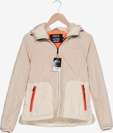 CECIL Jacke XS in Beige: predná strana