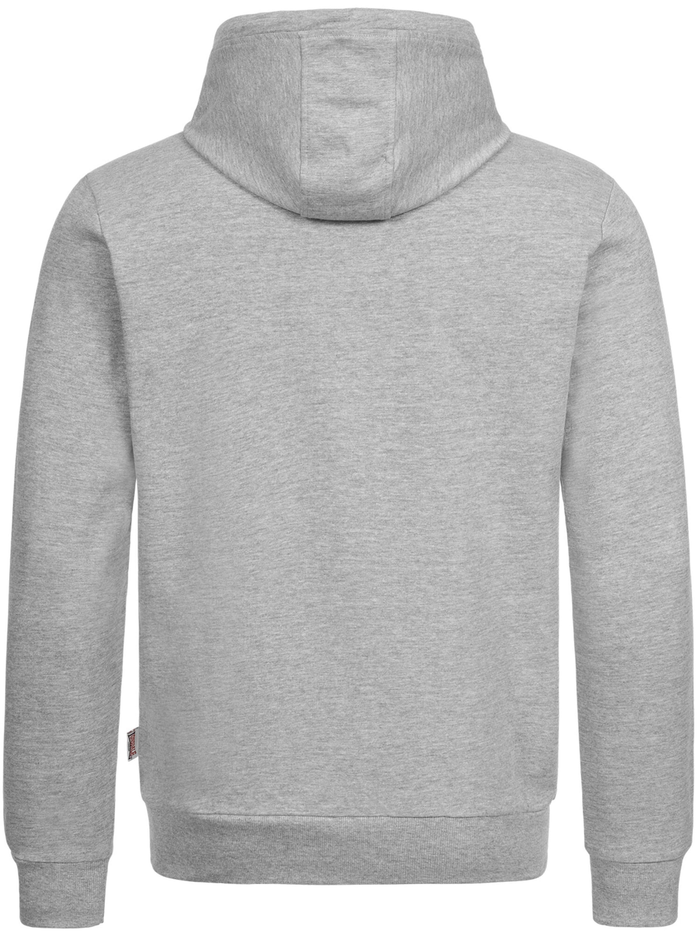 LONSDALE Mikina 'Fremington' – šedá