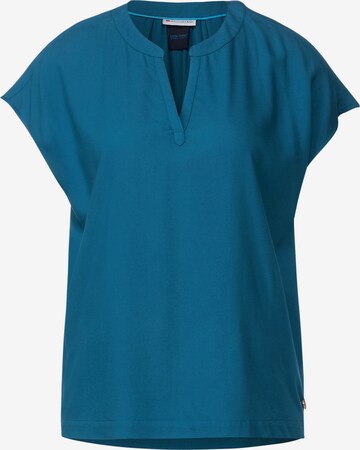 STREET ONE Blouse in Blauw: voorkant